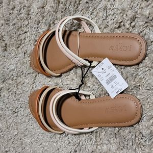 J Crew sandals